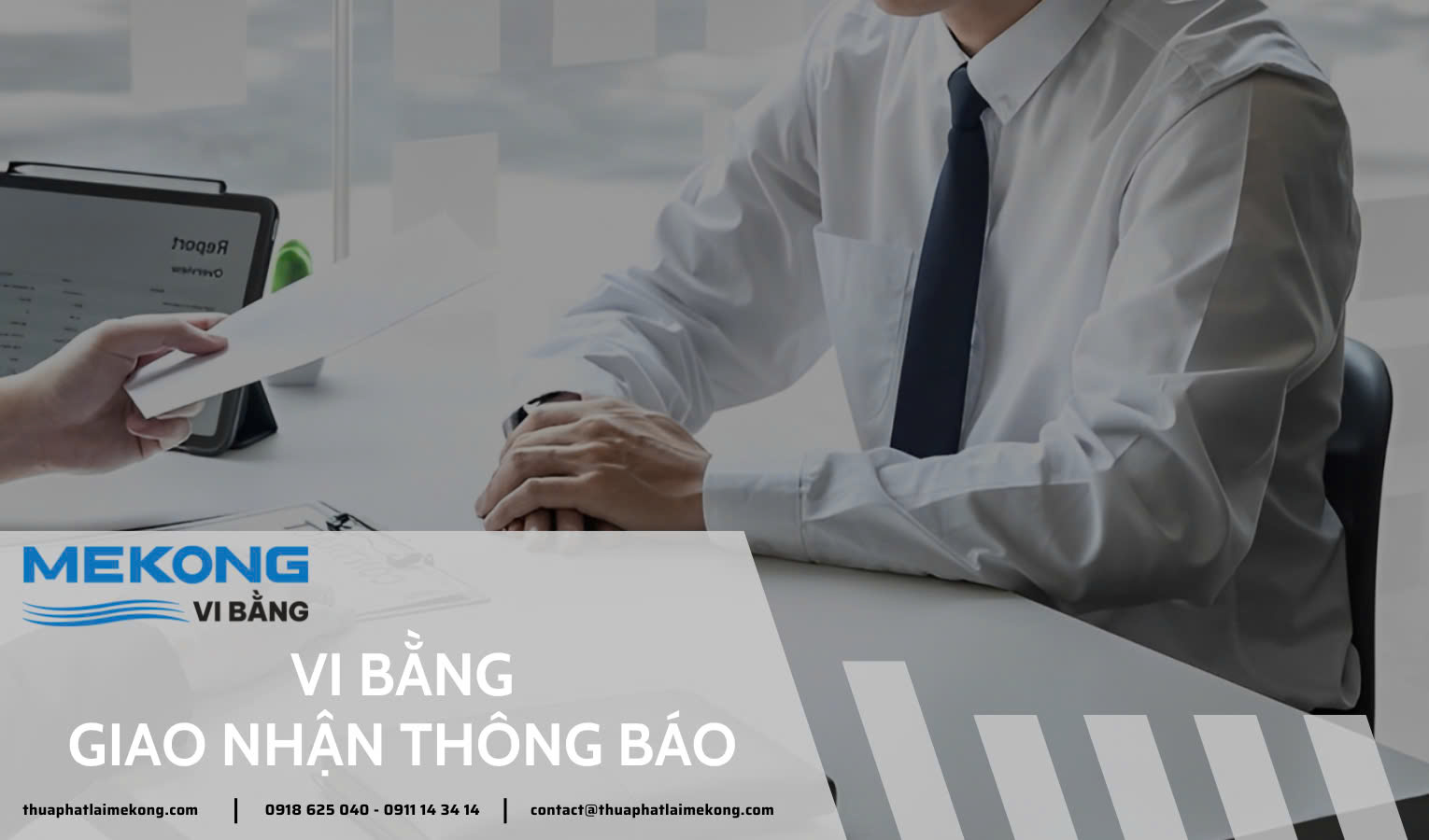 Vi bằng giao nhận thông báo