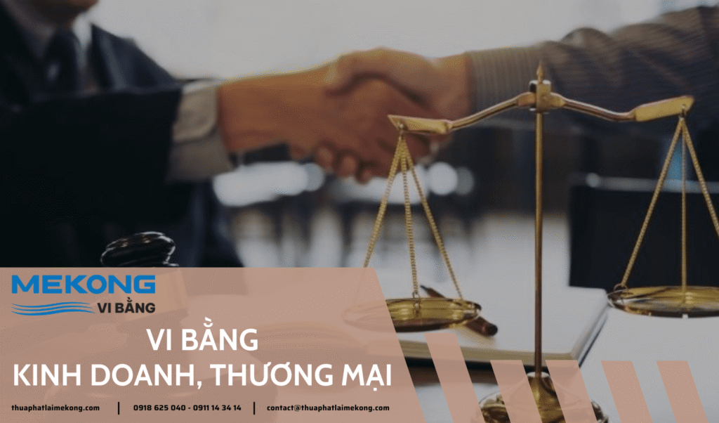 Vi bằng kinh doanh, thương mại - Cần Thơ