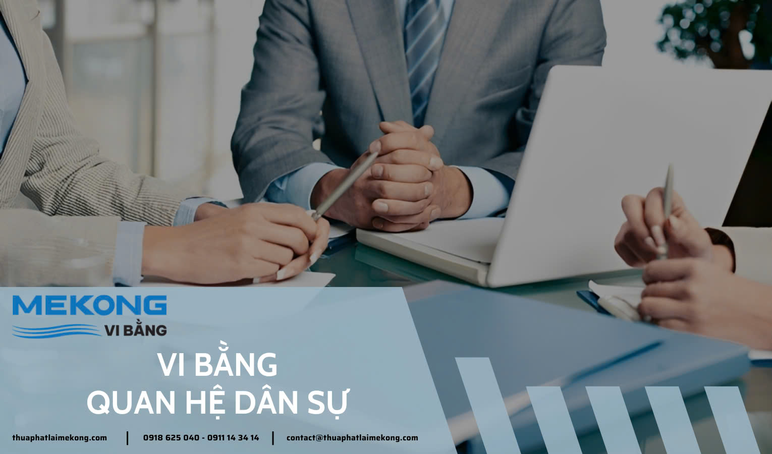 Vi bằng quan hệ dân sự - Thừa phát lại Mekong