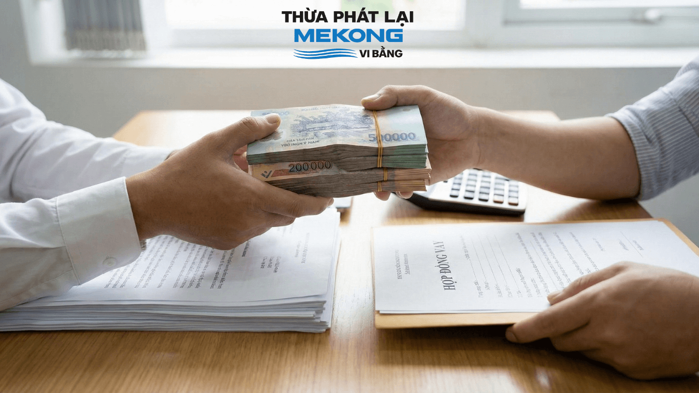 Vi bằng giao nhận tiền
